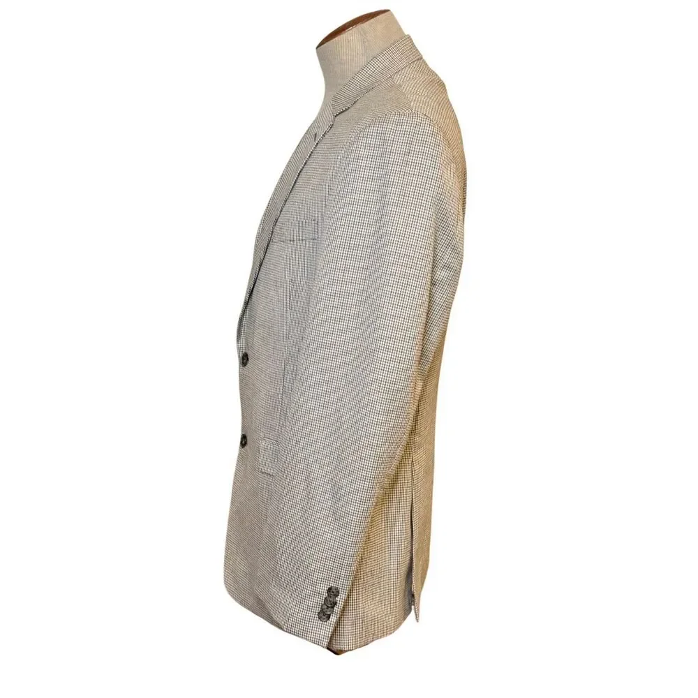 Tommy Hilfiger Micro Houndstooth 2-Button Sport Coat 42R